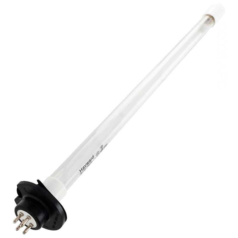 Close up of Genuine Paramount Clear O3 Replacement Bulb with connector end