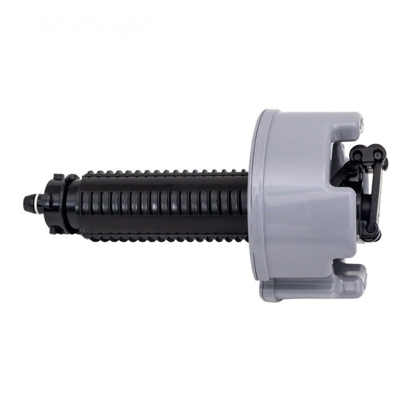 Side profile of the Paramount ParaLevel 004760292100 showing the adjustable float mechanism and heavy-duty gray polymer construction.
