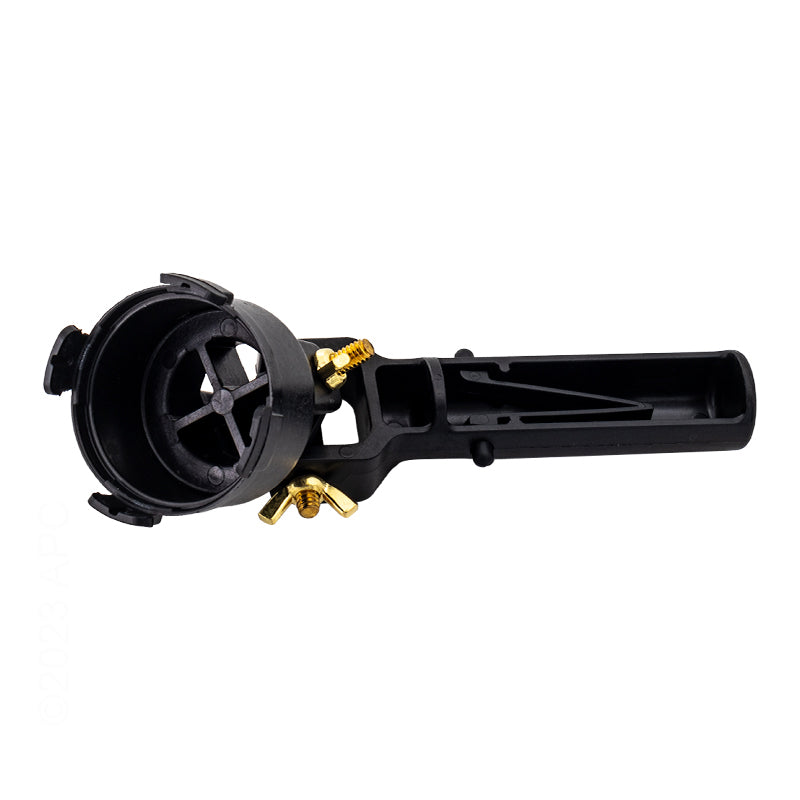 Side view of Paramount PCC Step Nozzle Tool 004552545200 showing the heavy-duty reinforced composite handle for pool cleaning maintenance.