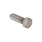 Side view of genuine Pentair 070430Z stainless steel hex head bolt 3/8-16 x 1-1/4 inch