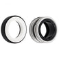 Front view of genuine Pentair 071725S C/EQ Series pump shaft seal set showing the two mating seal faces