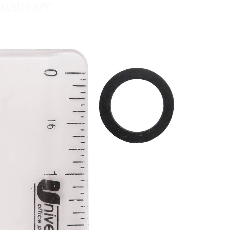 Pentair 074629 pool pump drain flat washer gasket size-reference view