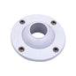 Top view of genuine Pentair 08428-0125 white 1-1/4 inch gunite eyeball inlet kit
