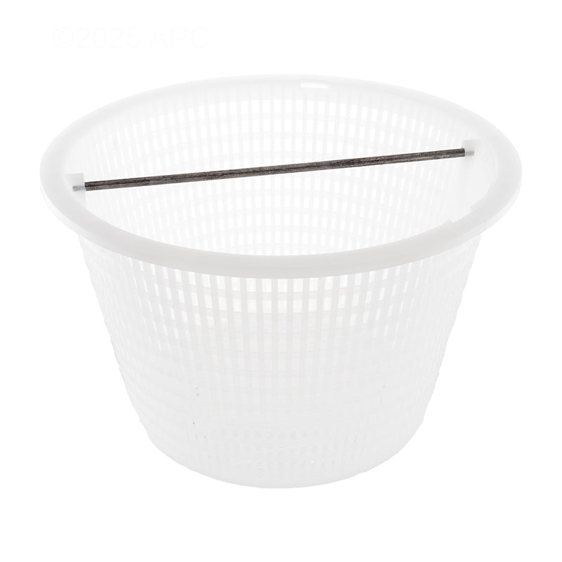 Front view of Genuine Pentair 08650-0007Z SwimQuip U-3 Skimmer Basket with Handle