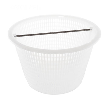 Front view of Genuine Pentair 08650-0007Z SwimQuip U-3 Skimmer Basket with Handle