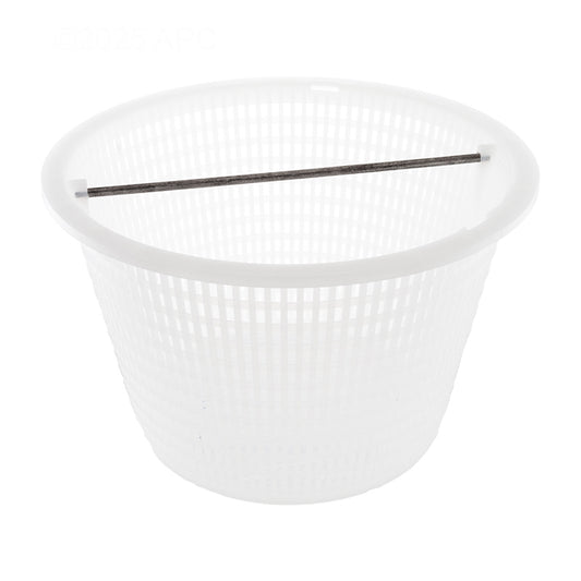 Front view of Genuine Pentair 08650-0007Z SwimQuip U-3 Skimmer Basket with Handle