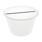 Front view of Genuine Pentair 08650-0007Z SwimQuip U-3 Skimmer Basket with Handle