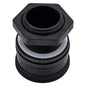 Genuine Pentair 154714 2 in external bulkhead fitting for Triton II filters, showing the pre-assembled hex nut and white spacer.