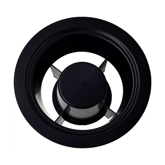 Top-down view of the Pentair 155051Z Sand Guide showing the internal standpipe opening and reinforced support ribs.