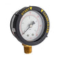 Front view of Genuine Pentair 190058Z 0-60 PSI top-mount pressure gauge featuring 2-inch face and filter indicator.