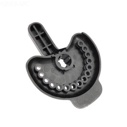 Underside spline and mounting detail for the Pentair 270028Z diverter valve handle.