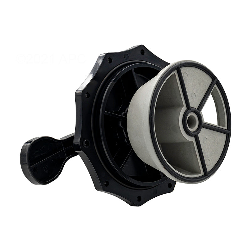 Rear and underside view of the Pentair 272568Z top assembly showing O-ring details.
