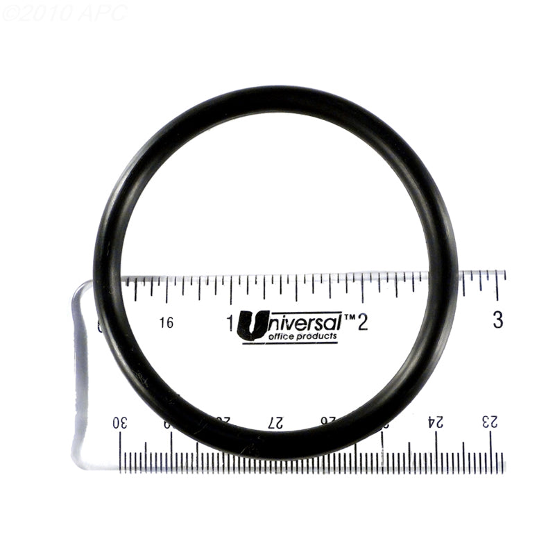 Genuine Pentair 274494Z O-83 2-inch bulkhead adapter O-ring with inch scale detail.