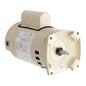 Pentair 355022S 1HP Square Flange Replacement Motor for WhisperFlo WF-4 and WF-26 Pumps - Almond Color.