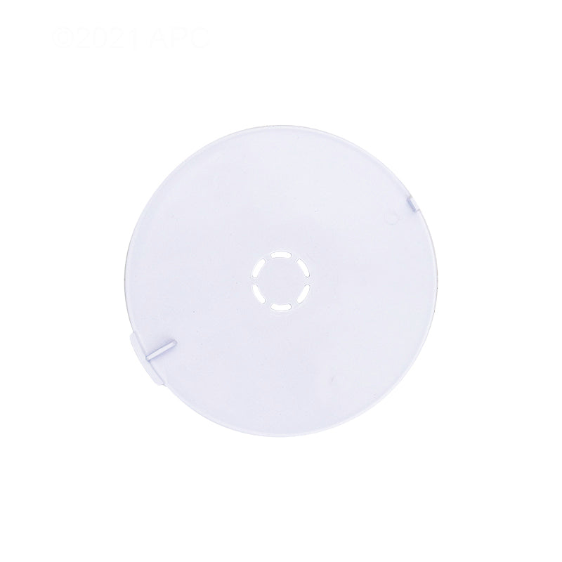 White plastic wheel hub cap part 360005 for Pentair Legend pressure side cleaner