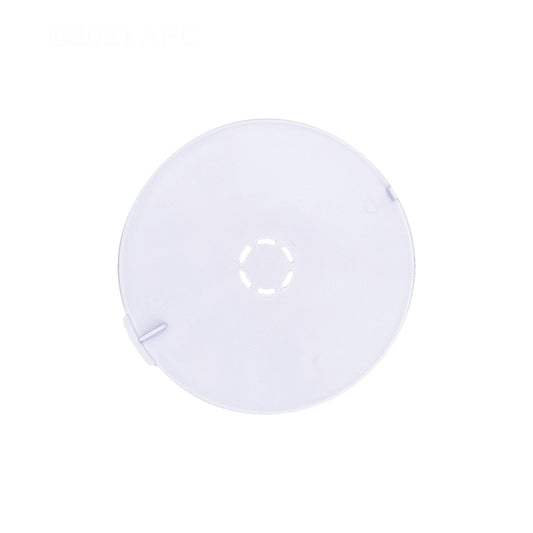 White plastic wheel hub cap part 360005 for Pentair Legend pressure side cleaner