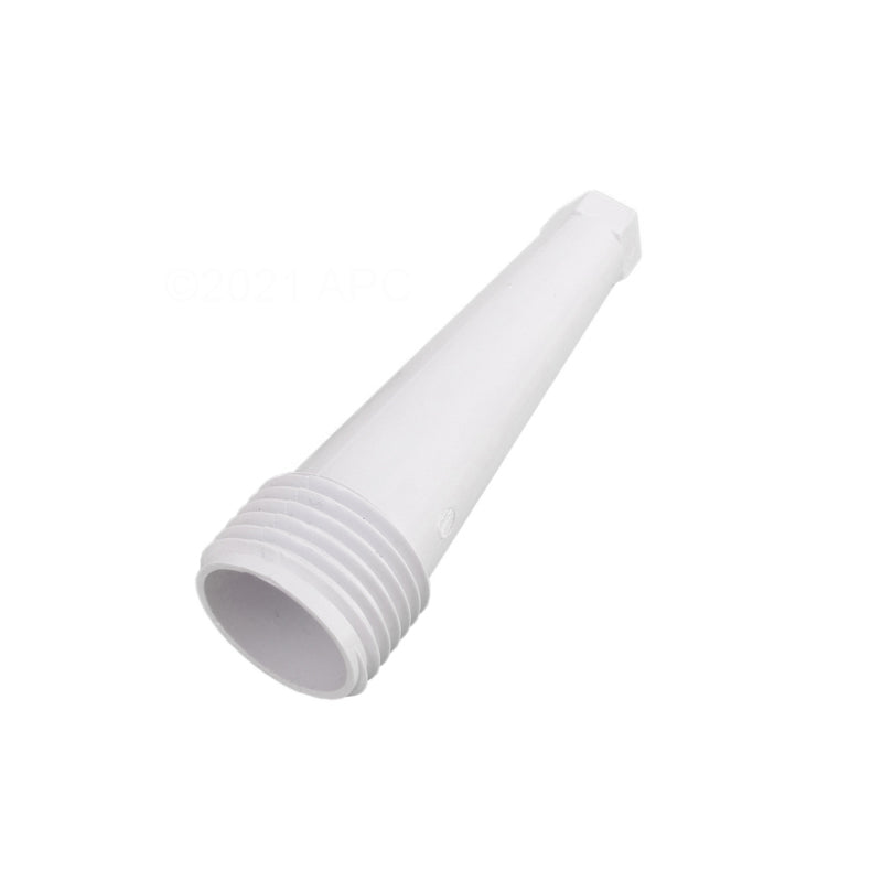 Open threaded base view of the Pentair 46543000 white Venturi nozzle replacement.