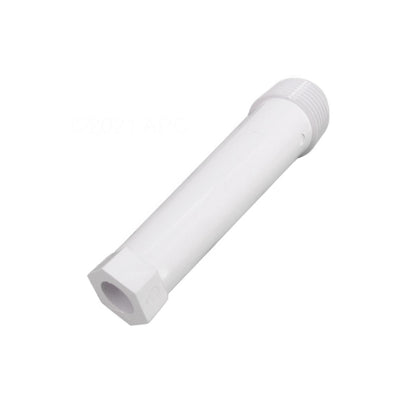 Outlet and tip view of the Pentair 46543000 white spa jet diversion nozzle.