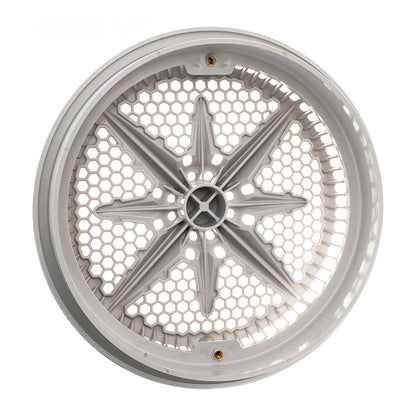 Rear view of the Pentair 500103 StarGuard main drain cover showing the short ring attachment.