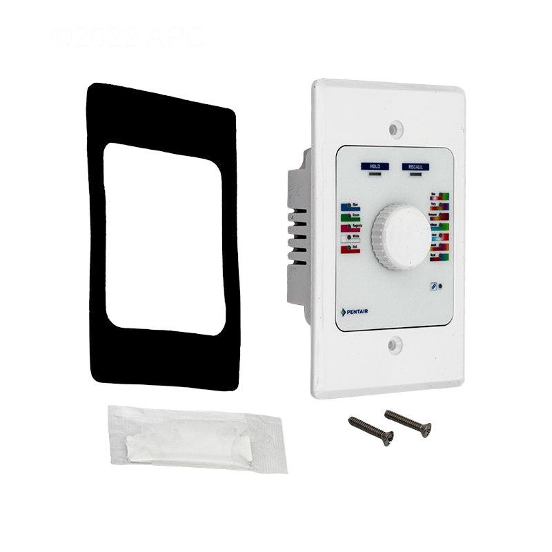 Pentair Color Sync 618031 smart pool light controller complete kit with faceplate and mounting hardware