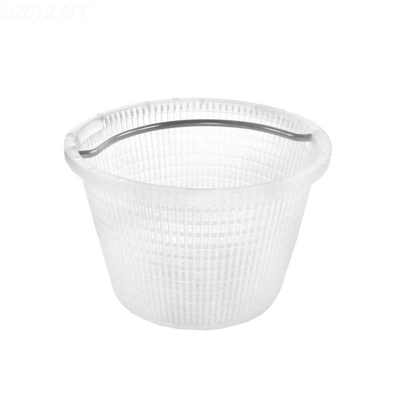 Pentair OEM Bermuda Skimmer Basket (516112Z) with heavy-duty metal handle for easy removal.