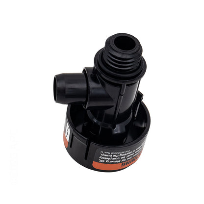 Pentair 98209800 Air Relief Valve Assembly - Bottom View Showing Mounting Thread and Gasket
