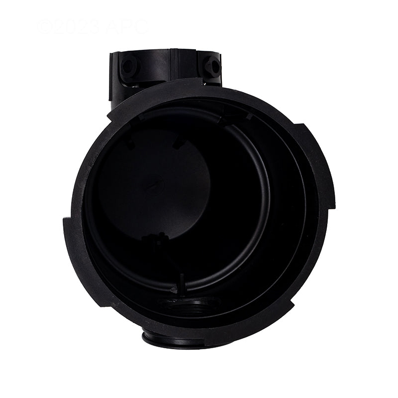Interior opening view of the Pentair 357228Z OptiFlo strainer pot housing.