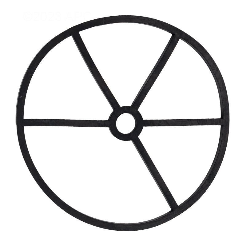 Pentair PacFab 271148 2-Inch Multiport Valve Spider Gasket APCG3338 black 5-spoke replacement diverter seal.