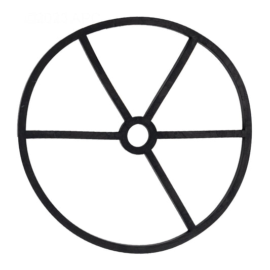Pentair PacFab 271148 2-Inch Multiport Valve Spider Gasket APCG3338 black 5-spoke replacement diverter seal.