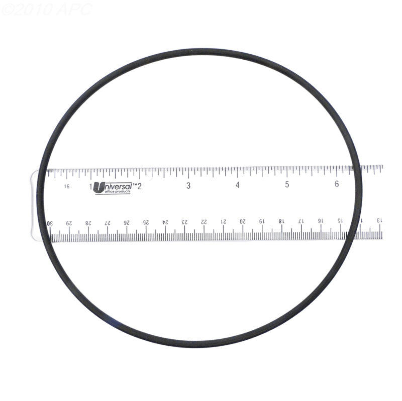 Pentair Sta-Rite Multiport Valve Cover O-Ring APCO2452 black rubber replacement seal for SwimQuip valves.
