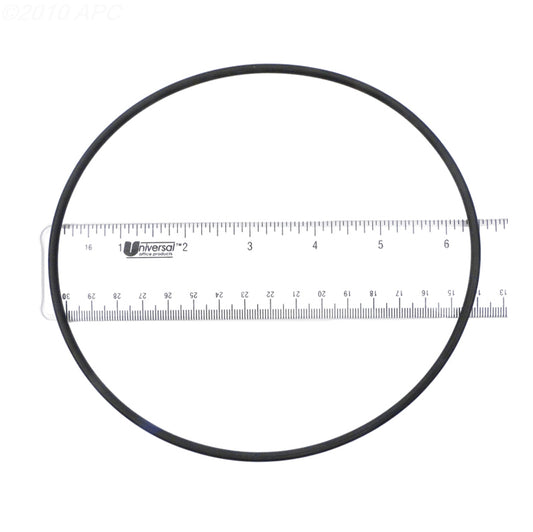 Pentair Sta-Rite Multiport Valve Cover O-Ring APCO2452 black rubber replacement seal for SwimQuip valves.