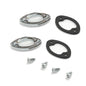 Perma-Cast PI-76 Chrome Plated Bronze Flat Oval Rope Eye for Vinyl Pools