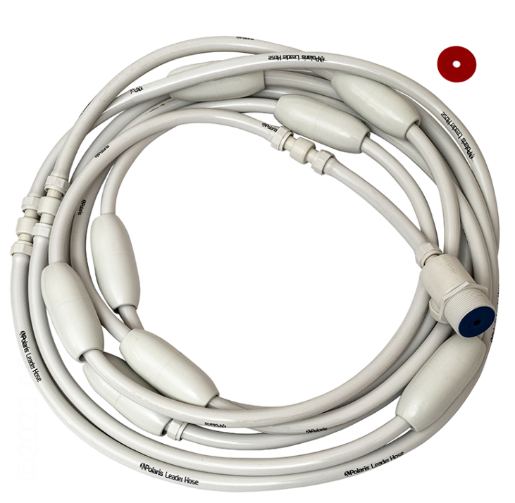 Polaris G5 Complete White Feed Hose Assembly with UWF and floats for 180, 280, and 380 pressure pool cleaners