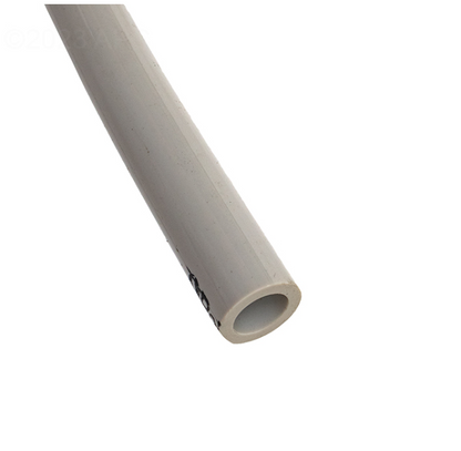 Close-up detail of the Polaris G5 UV-resistant white feed hose showing the durable plastic construction for 280 and 380 cleaners