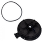 Polaris PB4-60 Booster Pump Volute R0536300 replacement assembly including the black volute housing and large replacement O-ring.