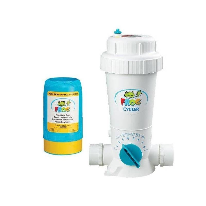 King Technology Pool Frog Model 5400 In-Line Mineral Cycler system for in-ground pools with included 01-22-5480 mineral reservoir.