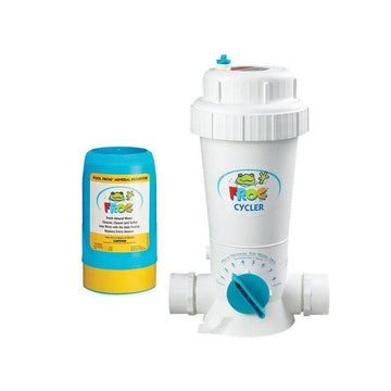King Technology Pool Frog 5400 in-line mineral cycler system for in-ground pools with 01-22-5480 mineral reservoir