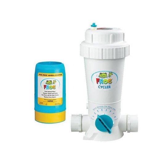 King Technology Pool Frog Model 5400 In-Line Mineral Cycler system for in-ground pools with included 01-22-5480 mineral reservoir.