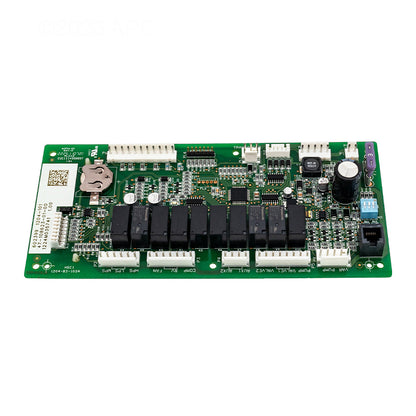 Raypak 100-10000347 Digital Control Board for Heat Pump models 5450, 6450, and 8450 showing the main circuit board and connectors.