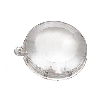 Genuine SR Smith Fiberstars FSFLEDLCFG clear snap-on replacement lens cover for PAL-2000 pool lights.
