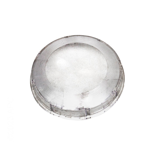 Genuine SR Smith FLEDLCTR clear snap-on replacement lens cover for Fiberstars and Treo LED pool lights.