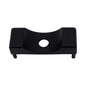 Top view of genuine S.R. Smith SR6300 6-300 black plastic Elite ladder tread end cap