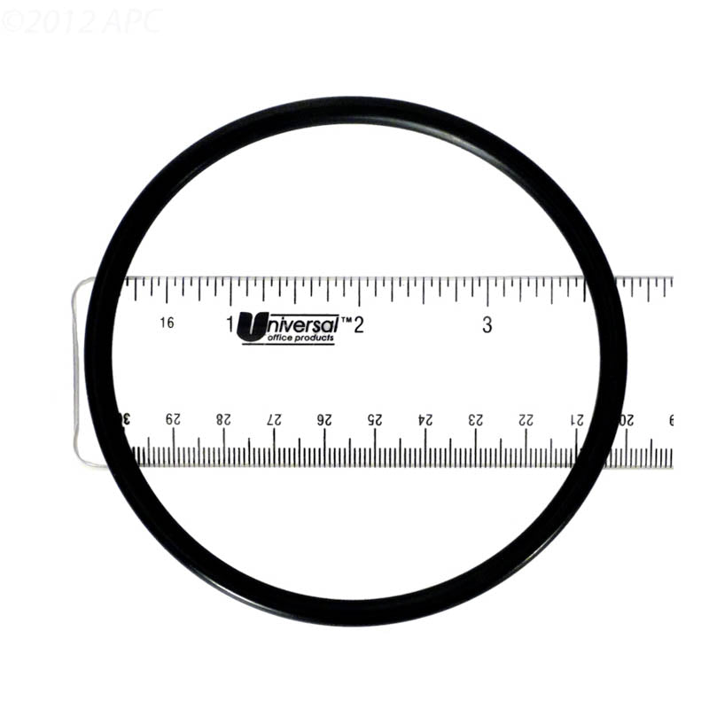 Sterling Seal R172009 Rainbow Chlorinator Lid O-Ring APCO2449 black rubber replacement for Pentair chemical feeders.
