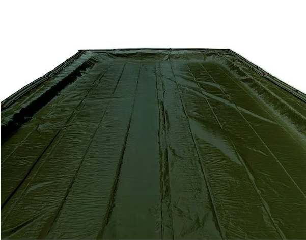 Swimline 16' x 32' Inground Solid Pool Cover - Green Supreme Guard CO122137R
