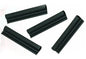 Black Swimline ACCCOP 1 by 24 inch non-corrosive plastic coping strips for above-ground overlap liners.