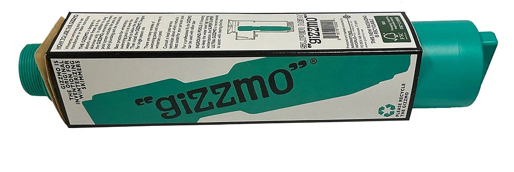 Swimline Hydrotools Super Gizzmo GIZ2 16-inch winter guard in retail packaging, side view