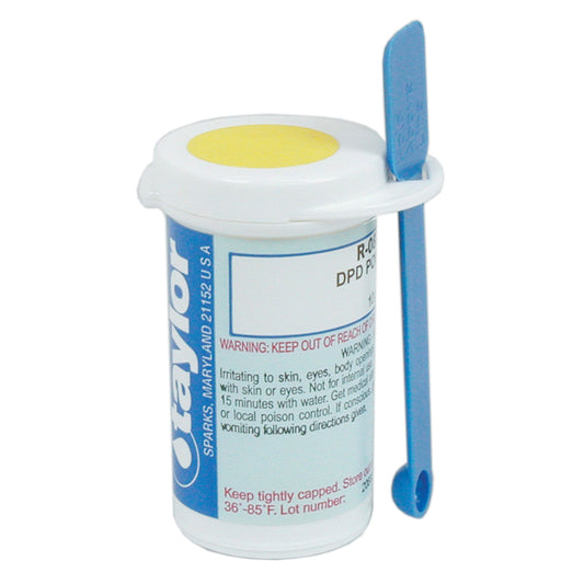 Taylor R-0870-I 10 Gram DPD Powder Container with Measuring Scoop