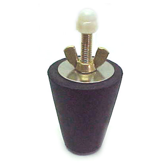 Front view of Technical Products SP710 #7-10 Universal Winter Plug with stainless steel wing nut