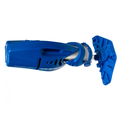 Water Tech 31000KL Pool Blaster Max Li CG Commercial Cordless Vacuum - Side view highlighting the built-in carrying handle on the main body.
