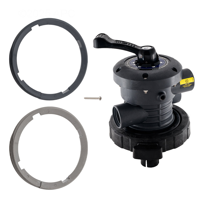 Waterway WWWVS003 WVS003 1.5" Top Mount Sand Filter Backwash Valve - Complete Assembly